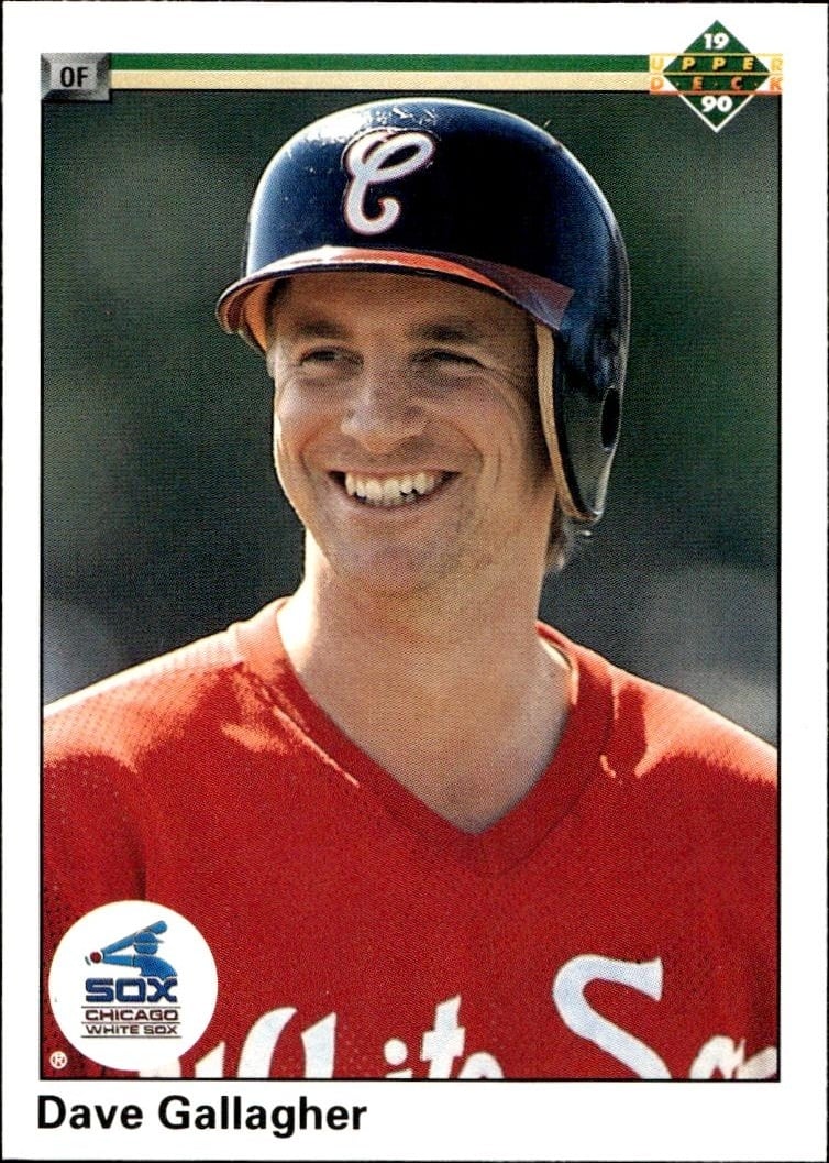 1990 Upper-Deck Dave Gallagher #328 trading card