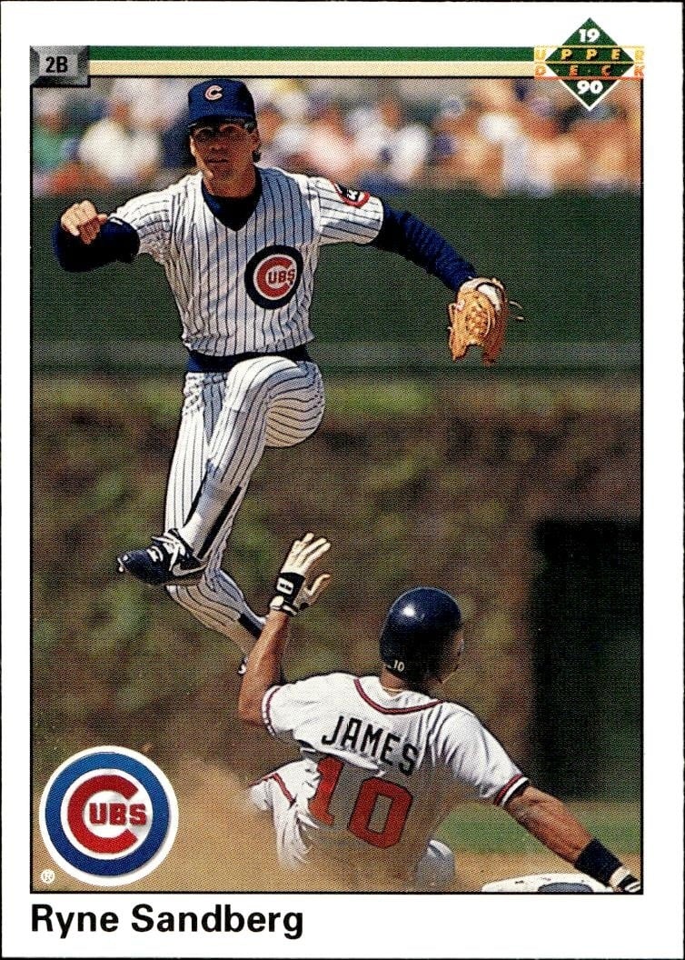 1990 Upper-Deck Ryne Sandberg #324 trading card