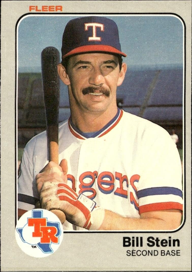 1983 Fleer Bill Stein #579 trading card