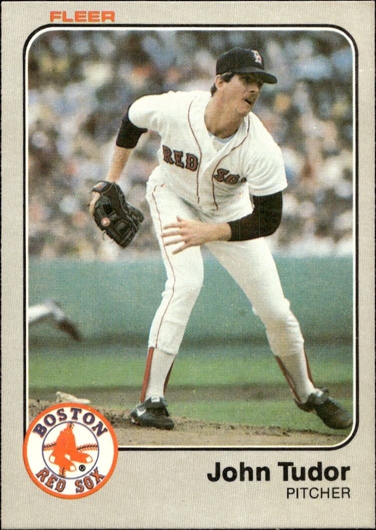 1983 Fleer John Tudor #198 trading card