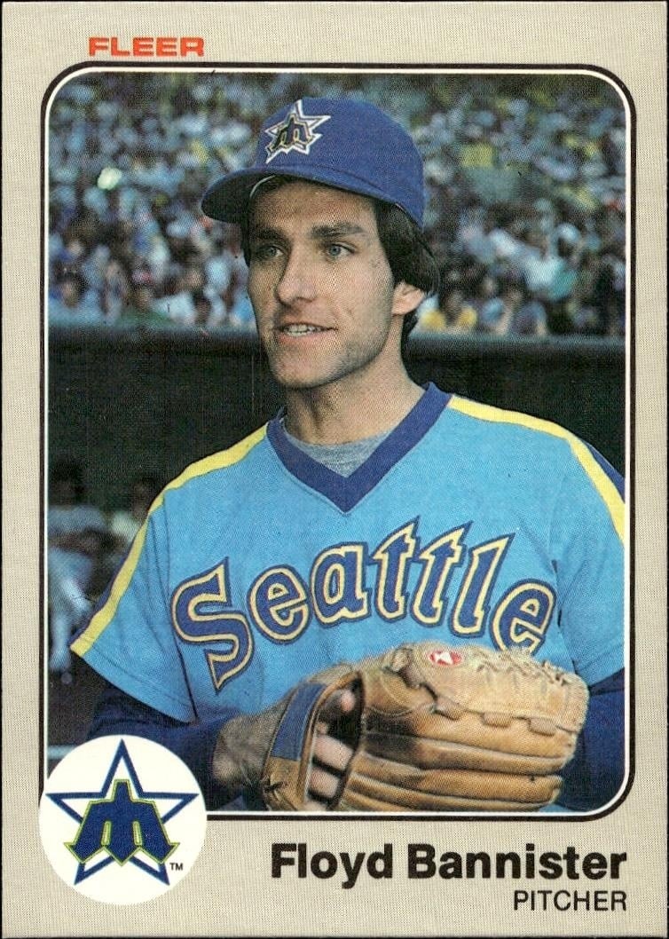 1983 Fleer Floyd Bannister #471 trading card