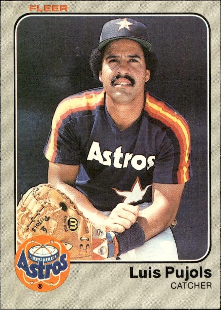 1983 Fleer Luis Pujols #459 trading card
