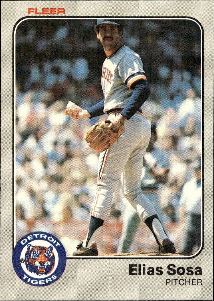 1983 Fleer Elias Sosa #342 trading card