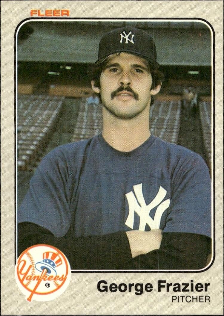 1983 Fleer George Frazier #379 trading card
