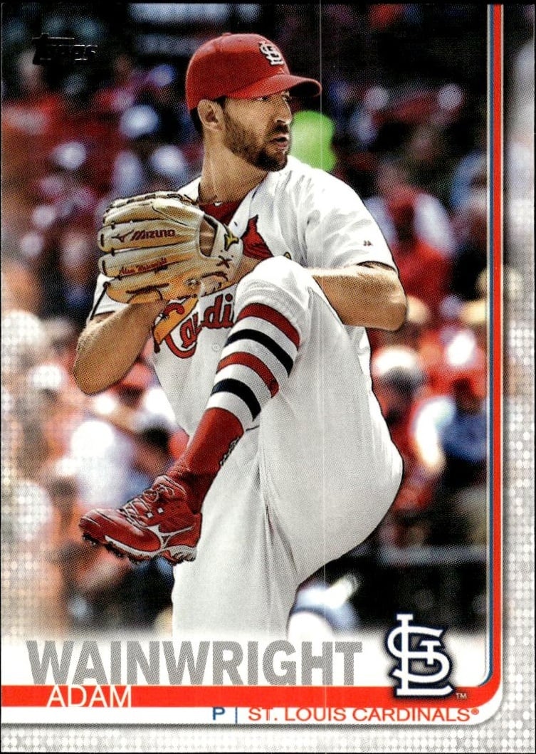 2019 Topps Series 2 Adam Wainwright #679 baseball trading card front