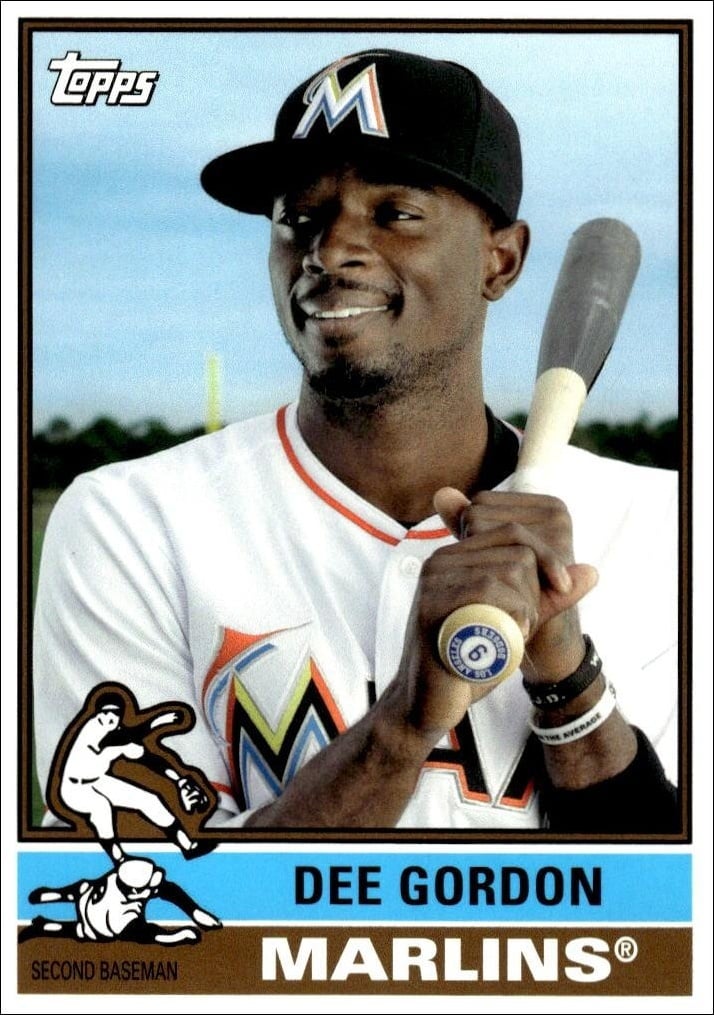 2015 Topps Archives Dee Gordon #143 trading card