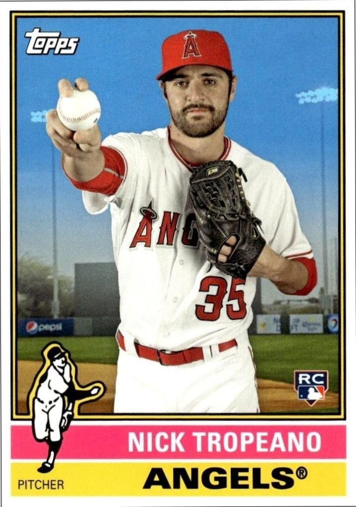 2015 Topps Archives Nick Tropeano #157 trading card