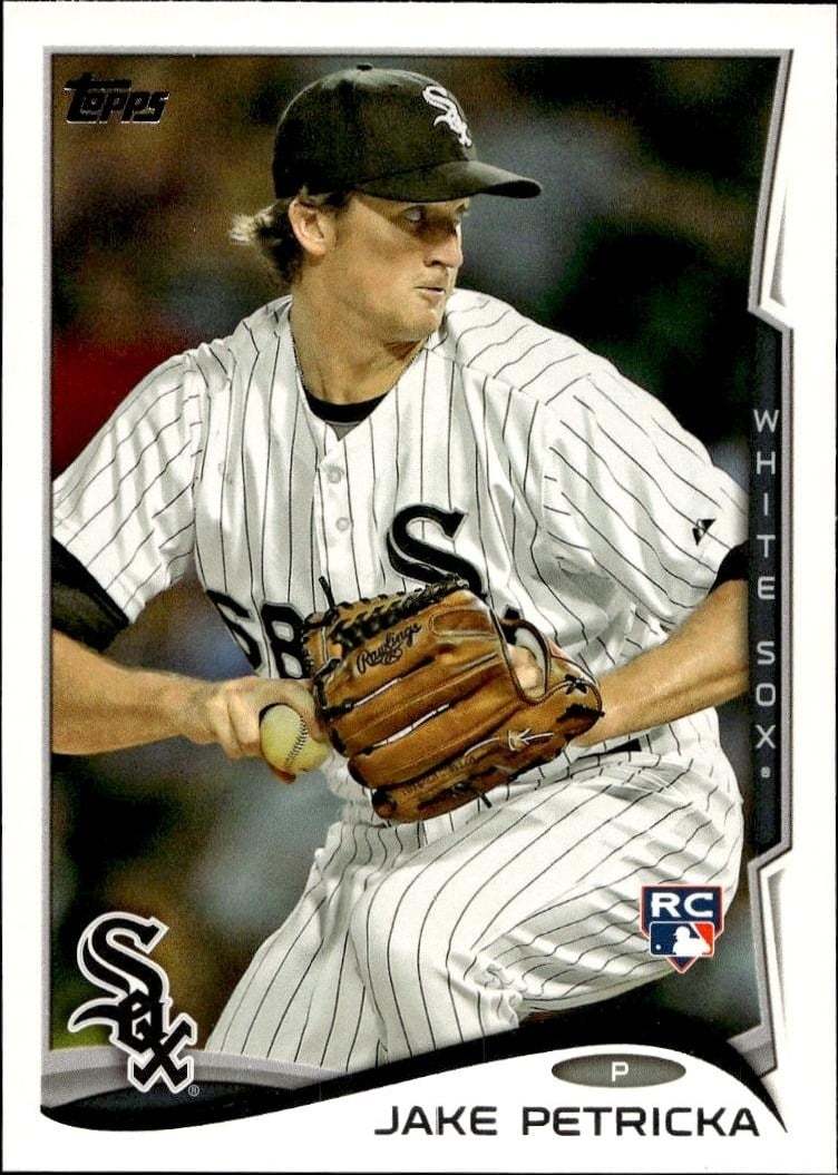2014 Topps Series 2 Jake Petricka #612 trading card
