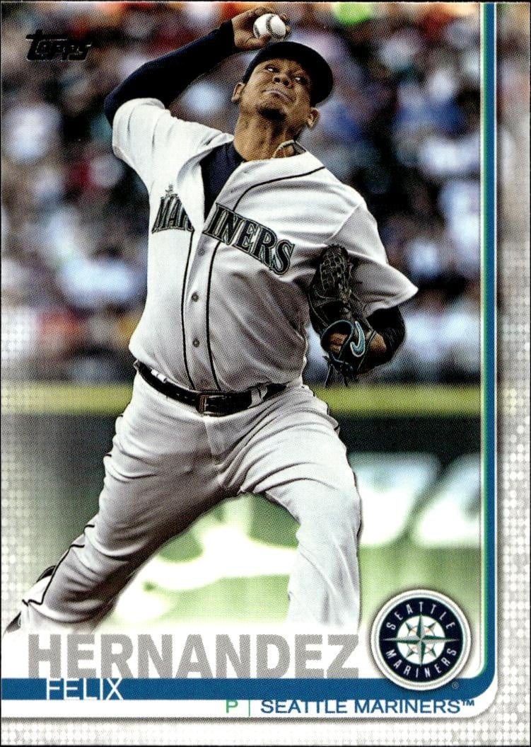 2019 Topps Series 2 Felix Hernandez #699 trading card