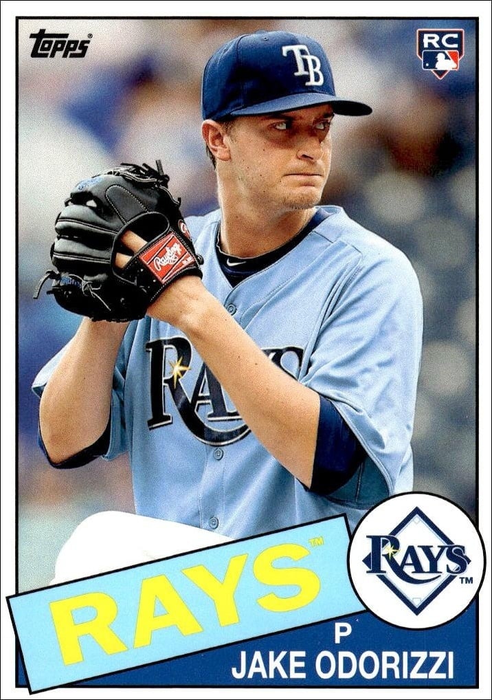 2013 Topps Archives Jake Odorizzi #143 trading card