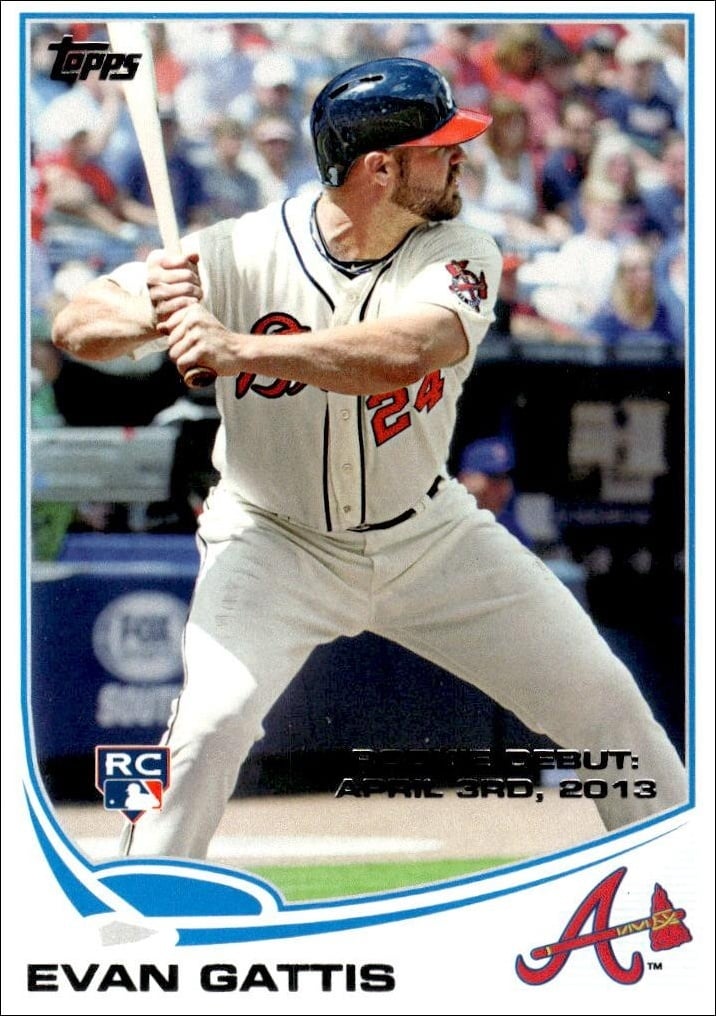 2013 Topps Update Evan Gattis #US87 trading card