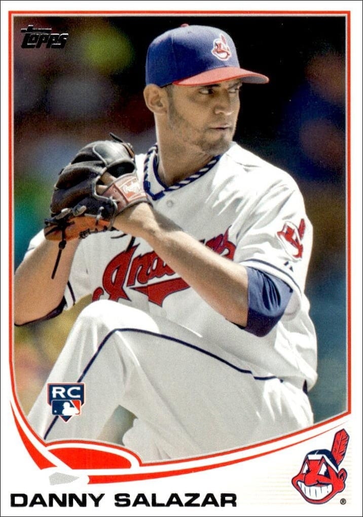 2013 Topps Update Danny Salazar #US138 trading card