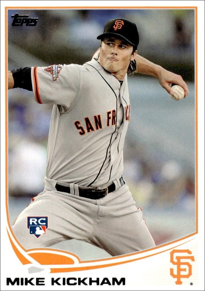 2013 Topps Update Mike Kickham #US116 trading card