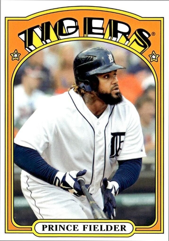 2013 Topps Archives Prince Fielder #40 trading card