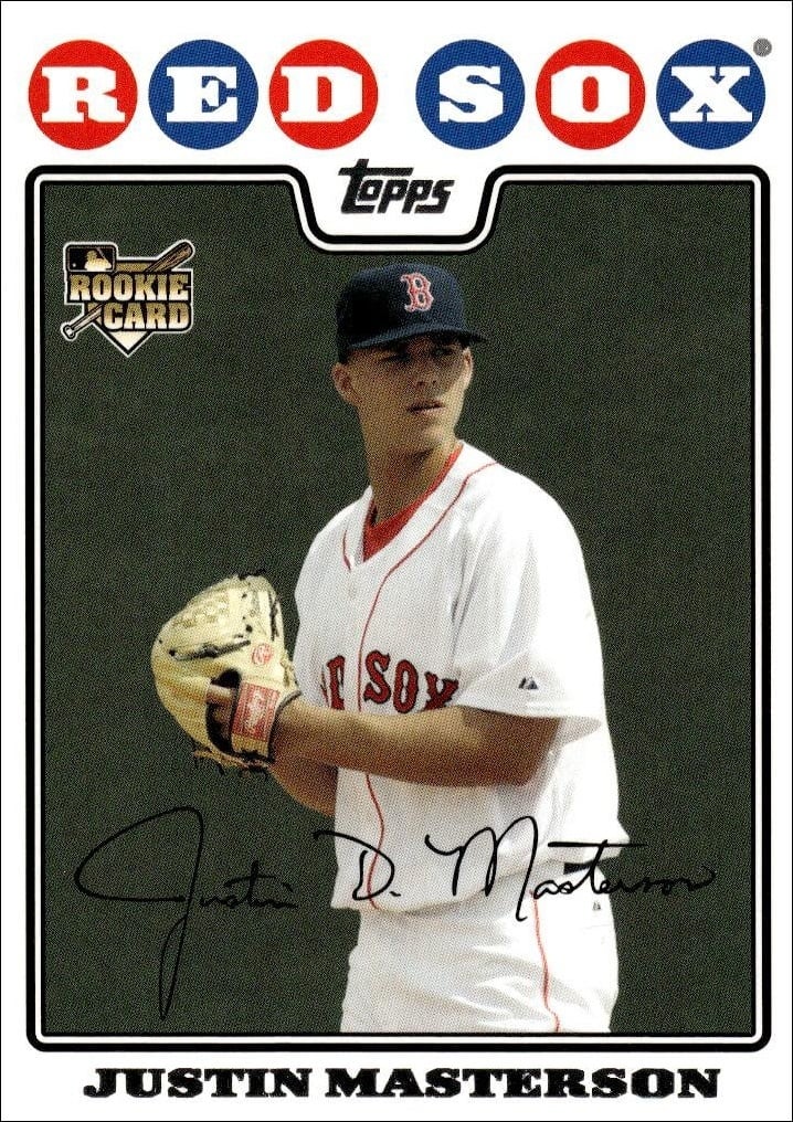 2008 Topps Updates & Highlights Justin Masterson #UH20 trading card