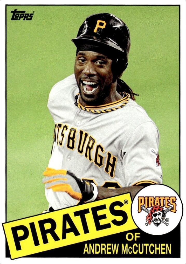 2013 Topps Archives Andrew McCutchen #101 trading card