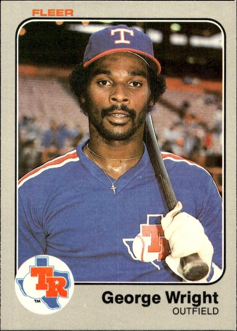 1983 Fleer George Wright #583 trading card