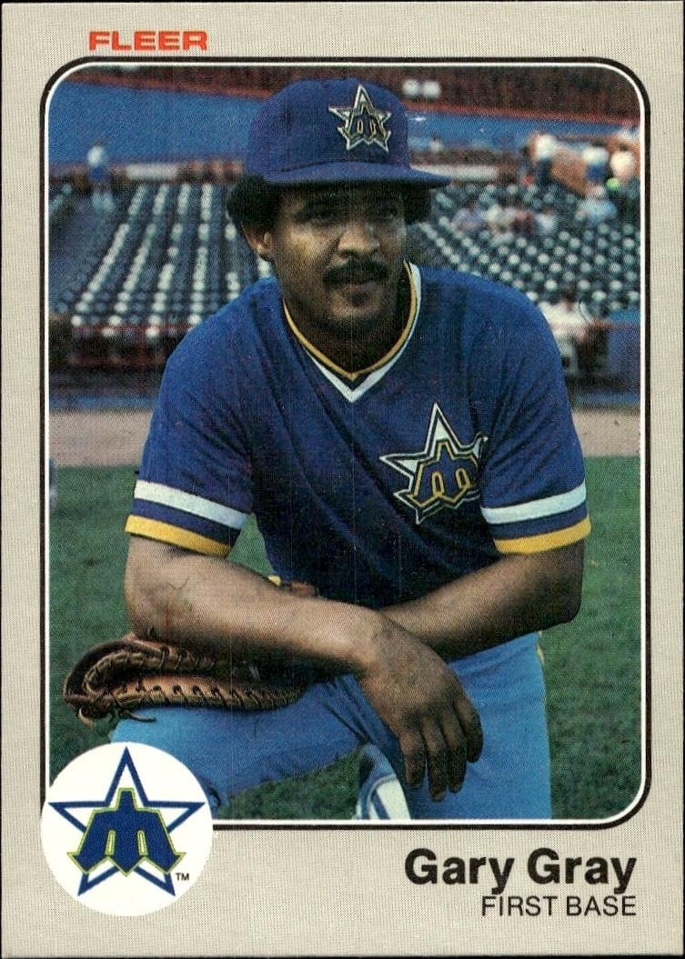 1983 Fleer Gary Gray #480 trading card