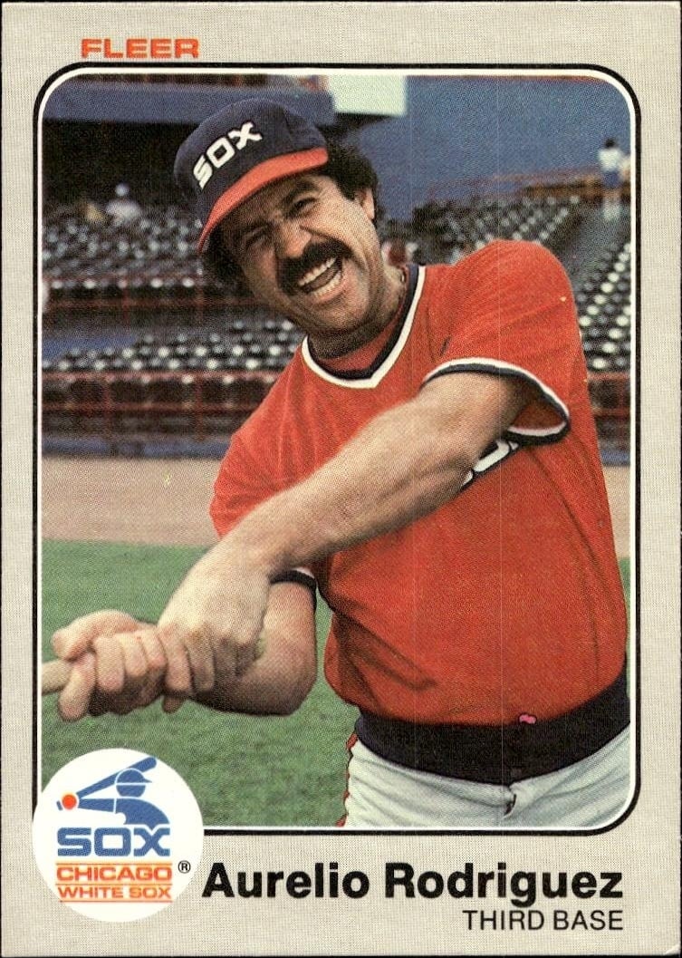 1983 Fleer Aurelio Rodriguez #249 trading card