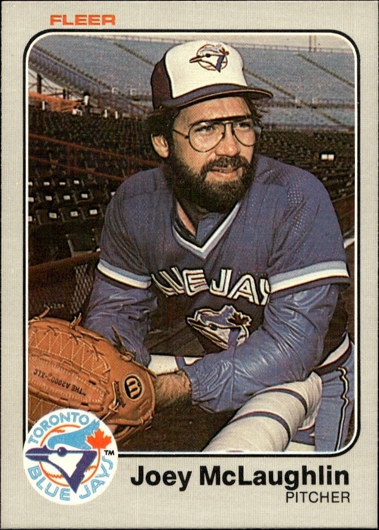 1983 Fleer Joey McLaughlin #434 trading card