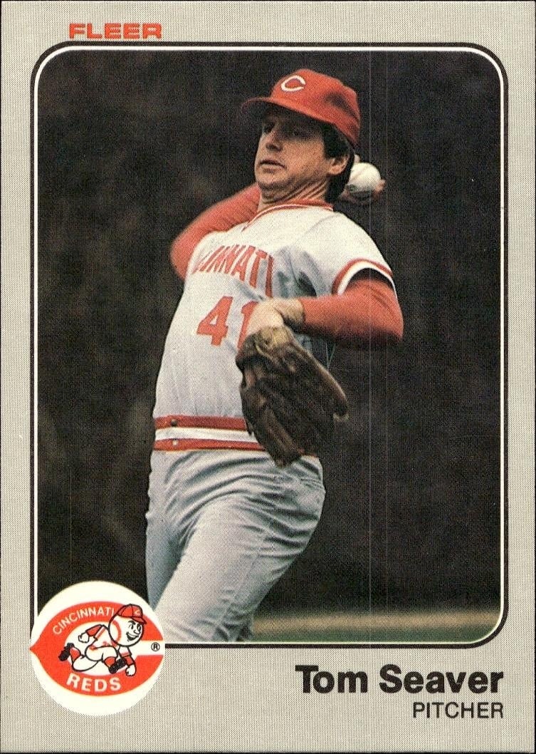1983 Fleer Tom Seaver #601 trading card