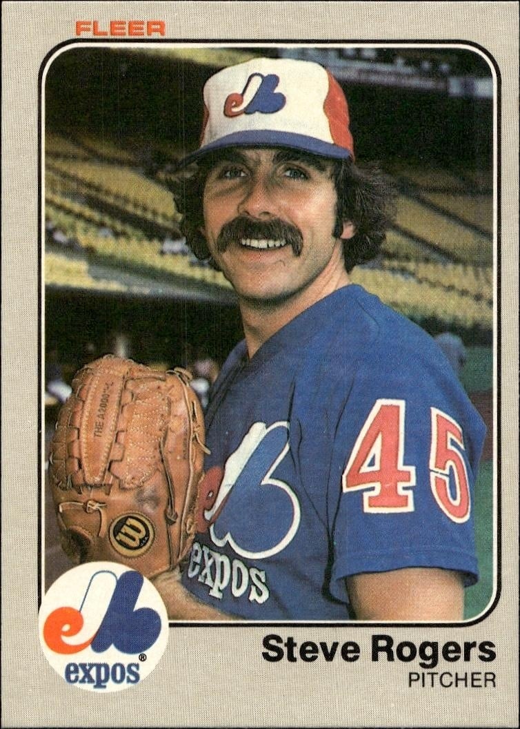 1983 Fleer Steve Rogers #294 trading card