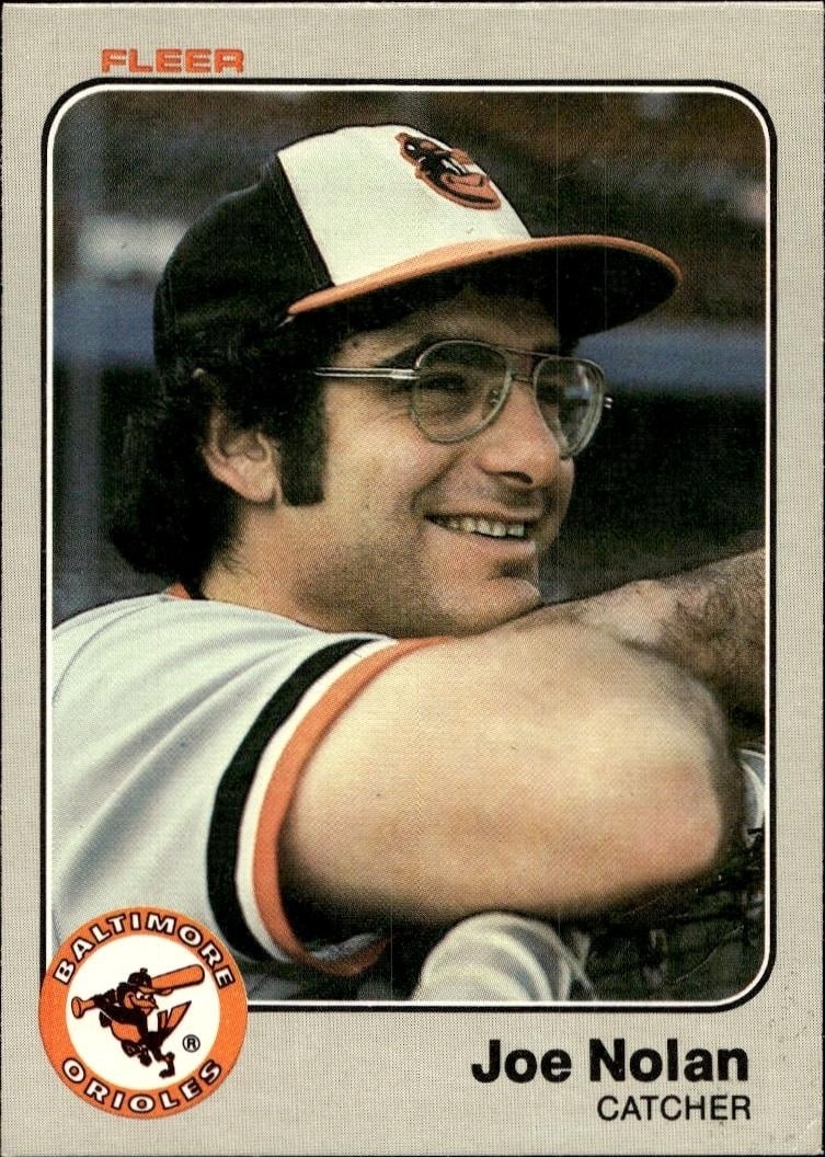 1983 Fleer Joe Nolan #68 trading card