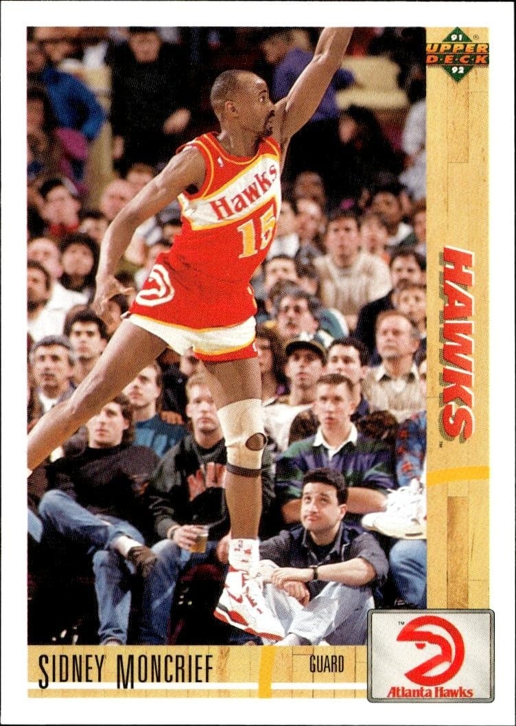 1991-92 Upper-Deck Sidney Moncrief #240 trading card