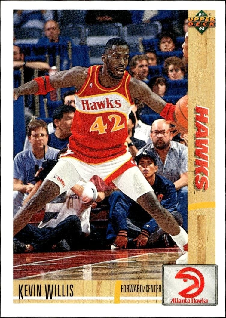 1991-92 Upper-Deck Kevin Willis #278 trading card