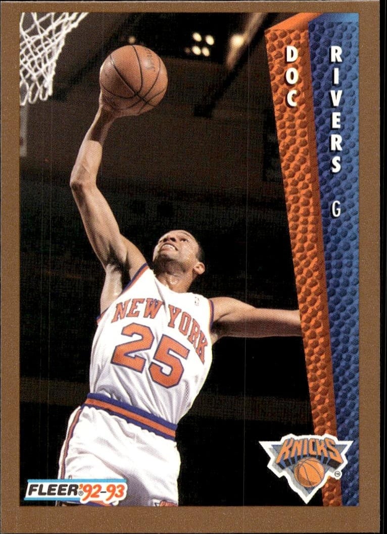 1992-93 Fleer Doc Rivers #396 trading card