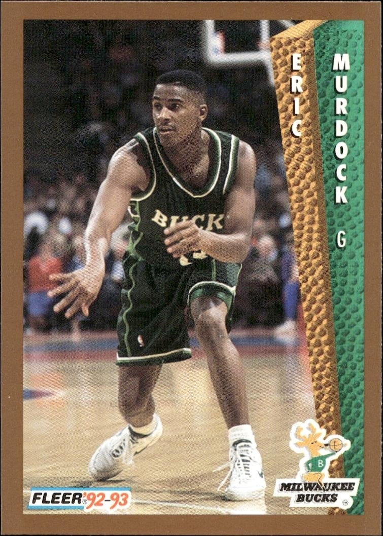 1992-93 Fleer Eric Murdock #376 trading card