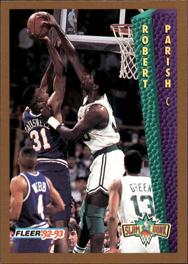 1992-93 Fleer Robert Parish #287 trading card