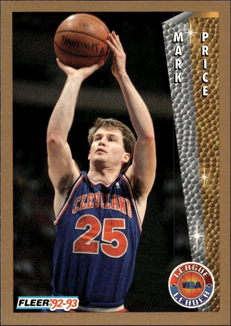 1992-93 Fleer Mark Price #242 trading card