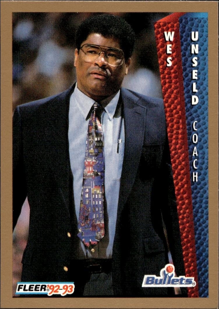 1992-93 Fleer Wes Unseld #236 trading card