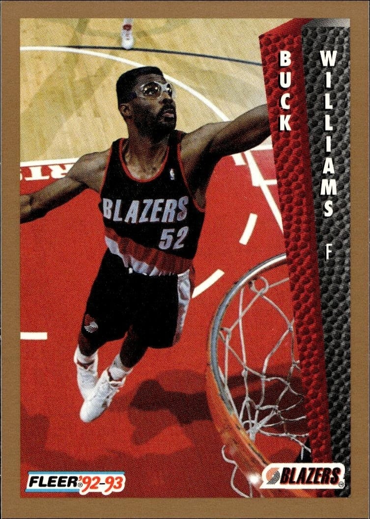 1992-93 Fleer Buck Williams #193 trading card