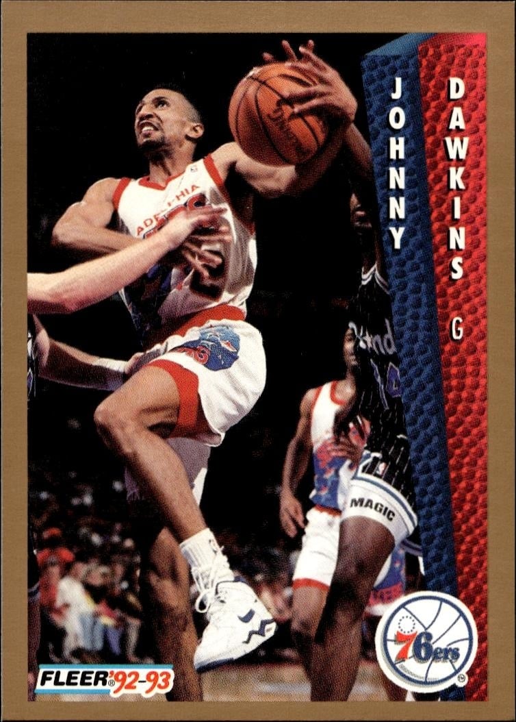 1992 Fleer Ron Anderson #166 basketball trading card front