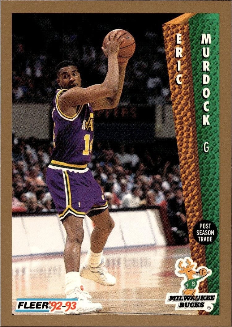 1992-93 Fleer Eric Murdock #128 trading card