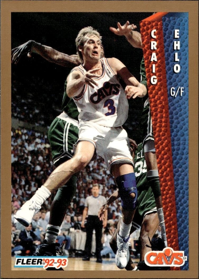 1992-93 Fleer Craig Ehlo #41 trading card
