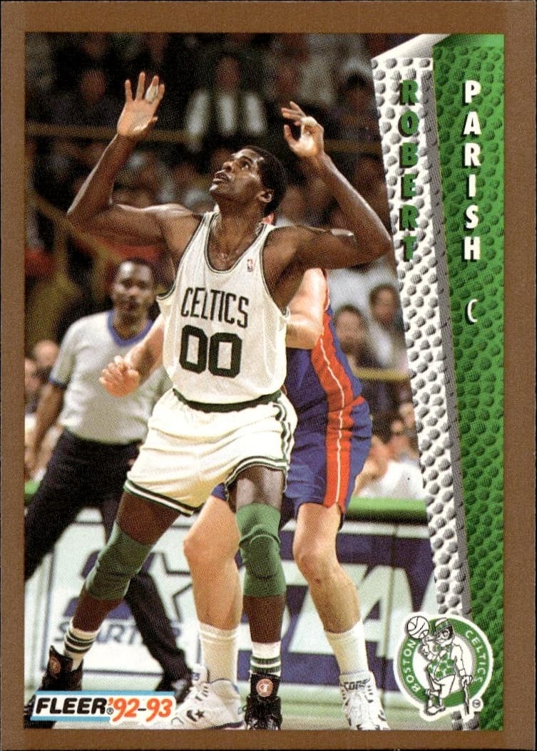 1992 Fleer Robert Parish #18 basketball trading card front