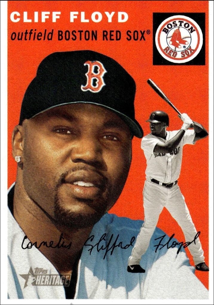 2003 Topps Heritage Cliff Floyd #82 trading card