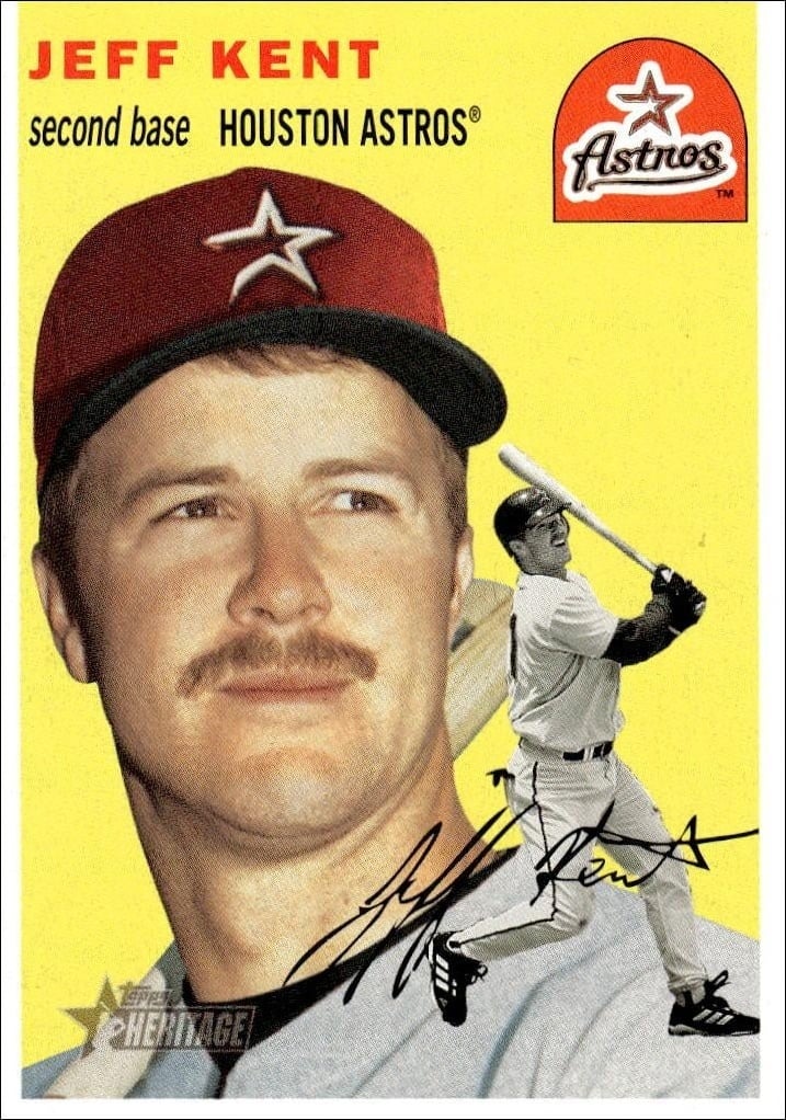 2003 Topps Heritage Jeff Kent #177 trading card
