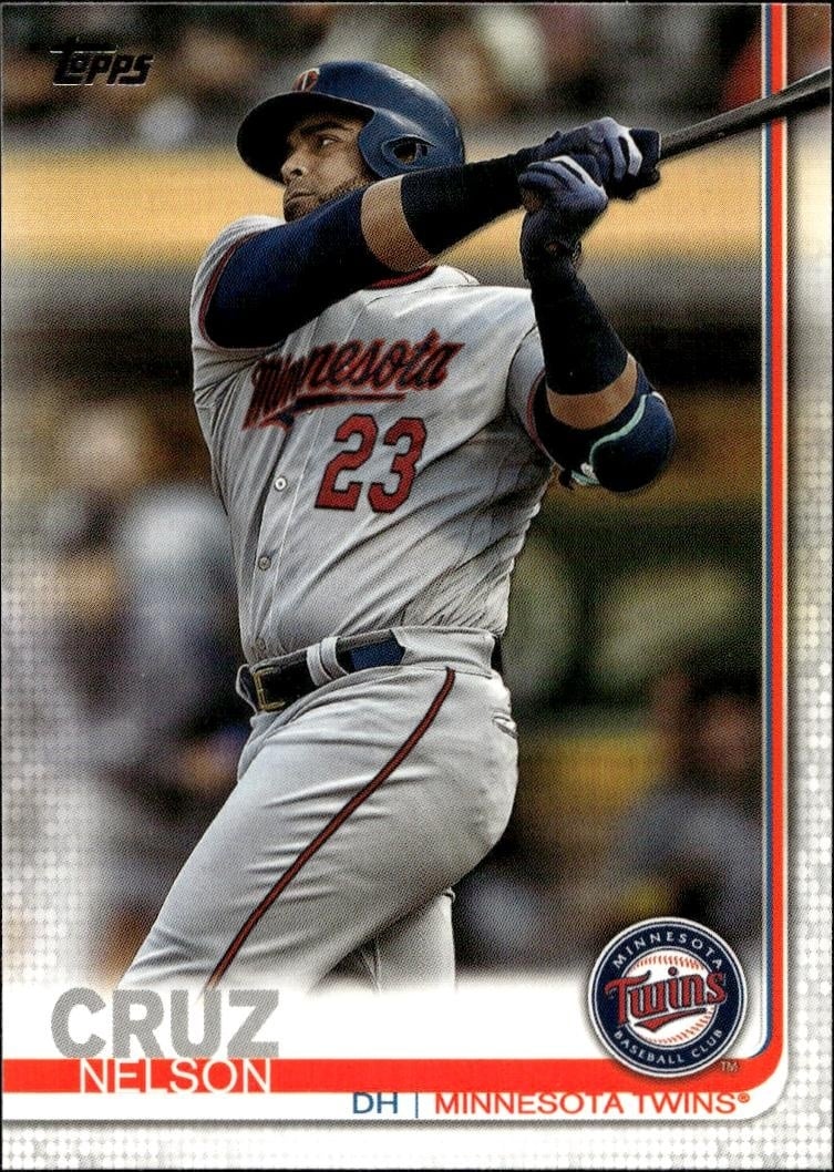 2019 Topps Series 2 Nelson Cruz #675 baseball trading card front