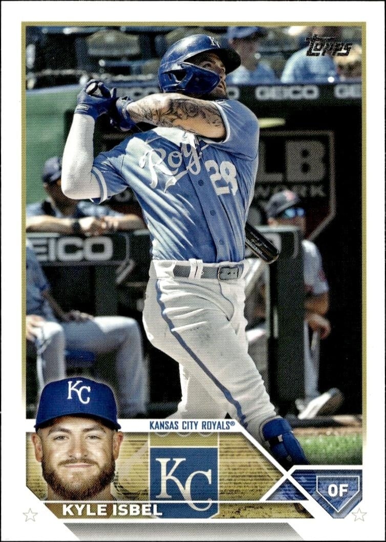 2023 Topps Series 2 Kyle Isbel #578 trading card