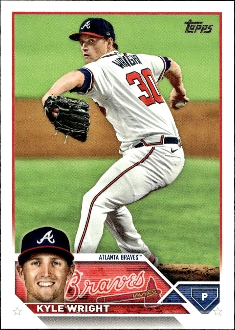 2023 Topps Series 2 Kyle Wright #573 trading card