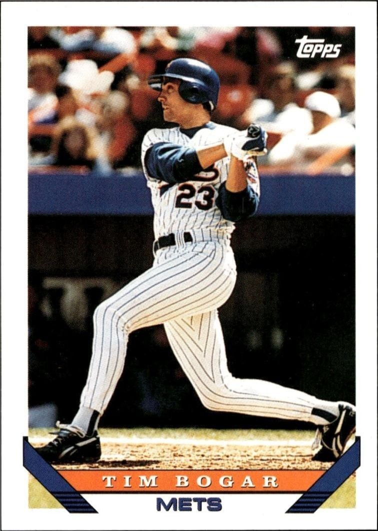 1993 Topps Traded Tim Bogar #119T trading card