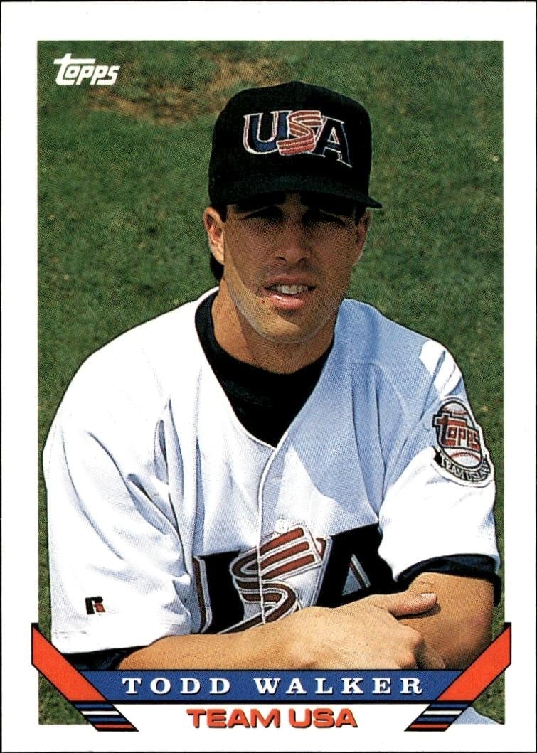 1993 Topps Traded Todd Walker #79T trading card