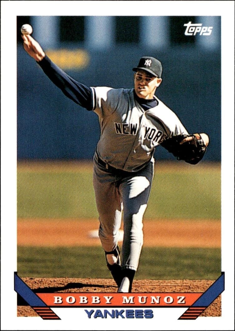 1993 Topps Traded Bobby Munoz #13T trading card