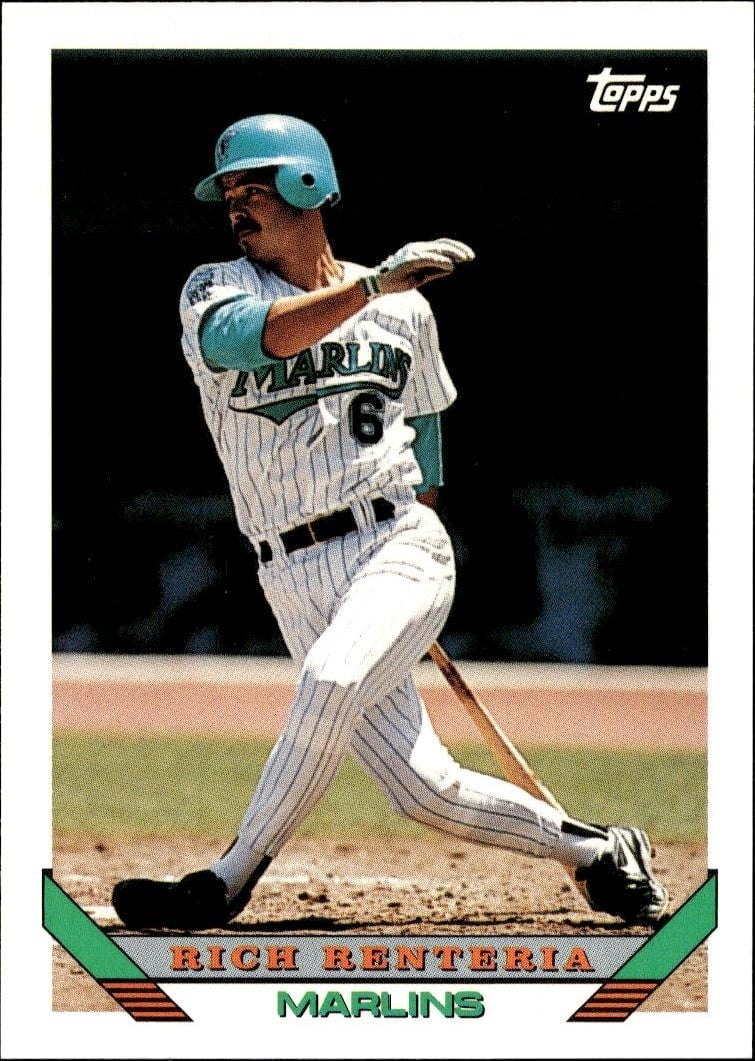 1993 Topps Traded Rich Renteria #2T trading card