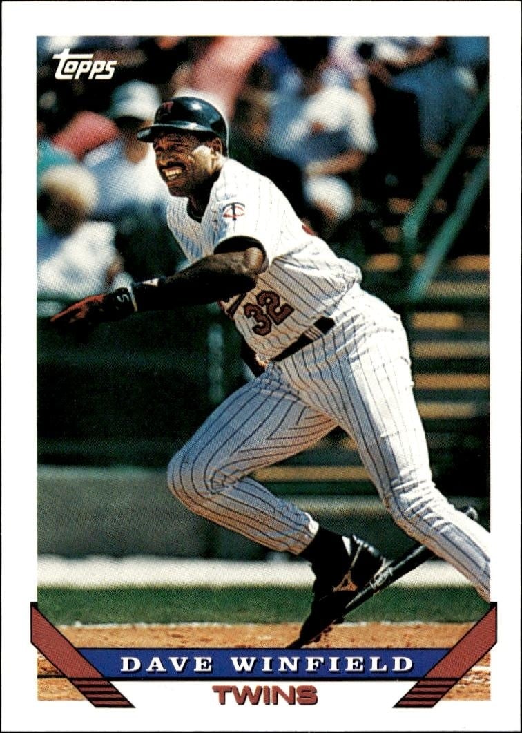 1993 Topps Traded Dave Winfield #83T trading card