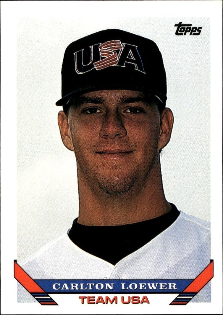 1993 Topps Traded Carlton Loewer #4T trading card